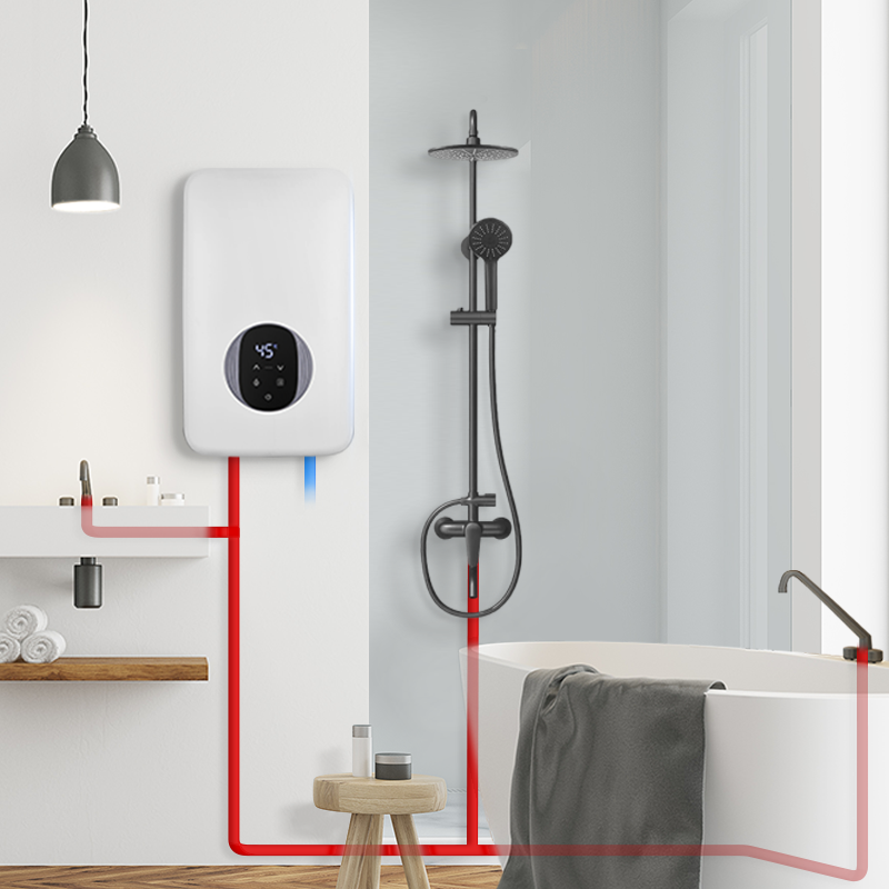 Digital Condensing Bathroom Tankless Water Heater